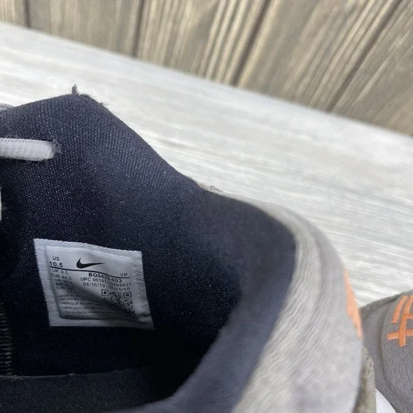 Nike Zoom Freak 1 Atmosphere Mens Gray Black Basketball Shoes Sneakers Size:10.5 - Picture 10 of 16